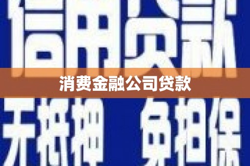 禹州消费金融公司贷款