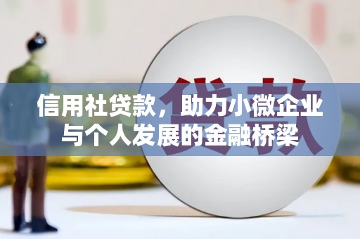 民雄信用社贷款，助力小微企业与个人发展的金融桥梁