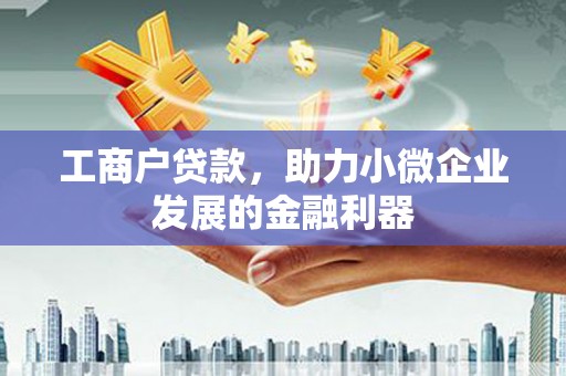 龙潭工商户贷款，助力小微企业发展的金融利器
