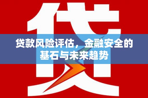 富县贷款风险评估，金融安全的基石与未来趋势
