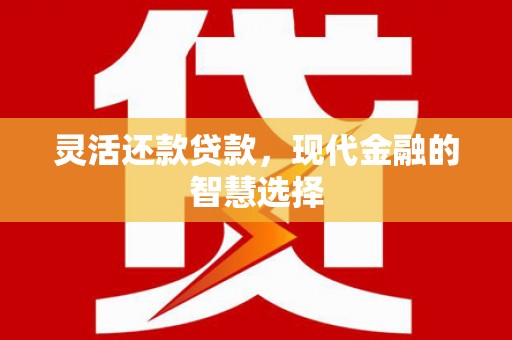 中国香港灵活还款贷款，现代金融的智慧选择