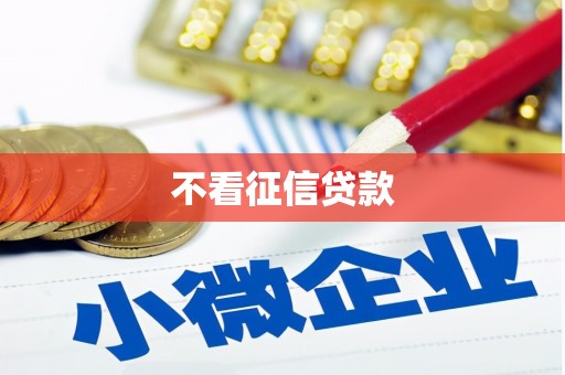 三水不看征信贷款