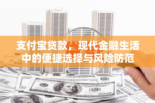 琼结支付宝贷款，现代金融生活中的便捷选择与风险防范