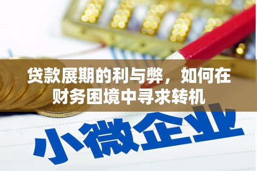 金阳贷款展期的利与弊，如何在财务困境中寻求转机