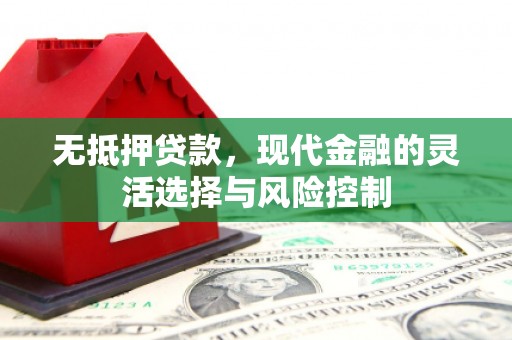 花莲无抵押贷款，现代金融的灵活选择与风险控制