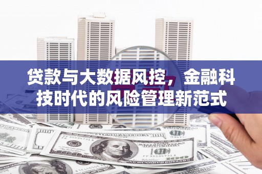 王益贷款与大数据风控，金融科技时代的风险管理新范式