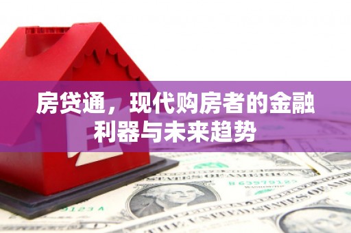 九龙房贷通，现代购房者的金融利器与未来趋势