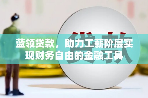 鸡冠蓝领贷款，助力工薪阶层实现财务自由的金融工具