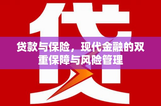 暖暖贷款与保险，现代金融的双重保障与风险管理