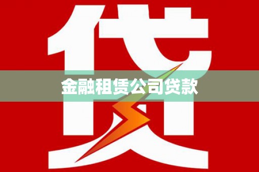 延津金融租赁公司贷款