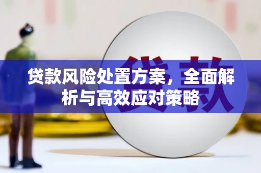 屯溪贷款风险处置方案，全面解析与高效应对策略