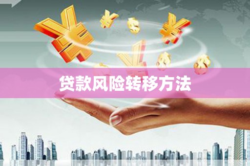 仙桃贷款风险转移方法