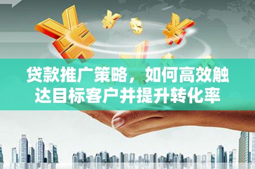 葵青贷款推广策略，如何高效触达目标客户并提升转化率