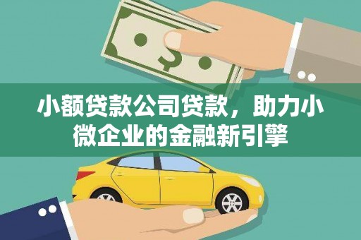 埔心小额贷款公司贷款，助力小微企业的金融新引擎
